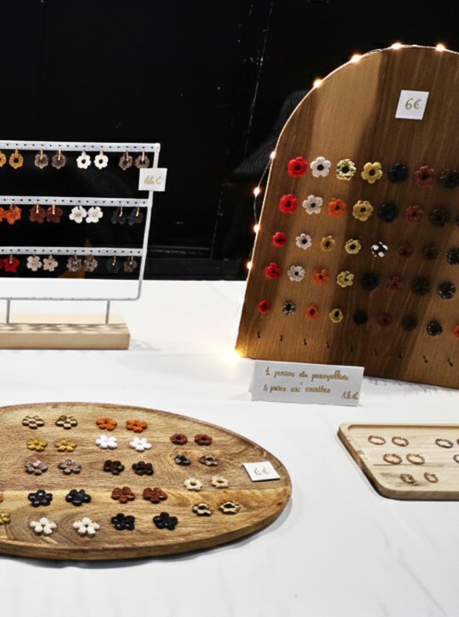 Stand de marché de créateur Soreia Bijoux